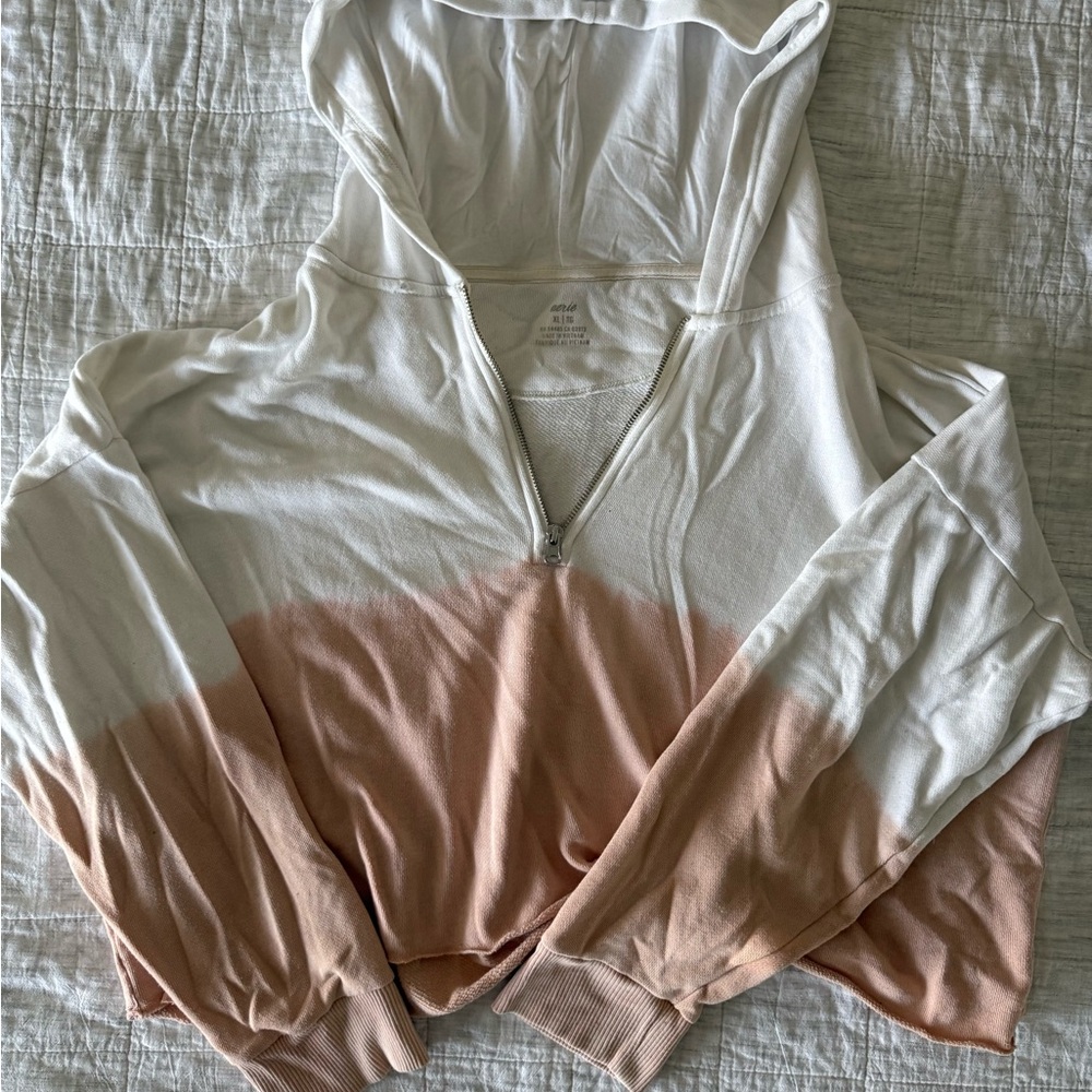 Aerie Cream Hoodie